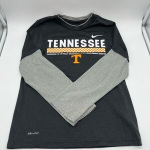 Nike Tennessee Long Sleeve Shirt - Black and Gray
